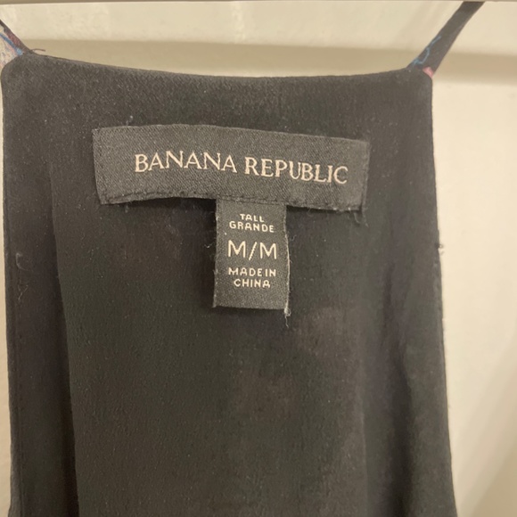 Banana Republic Medium 100% Silk Floral Tank - Picture 4 of 5